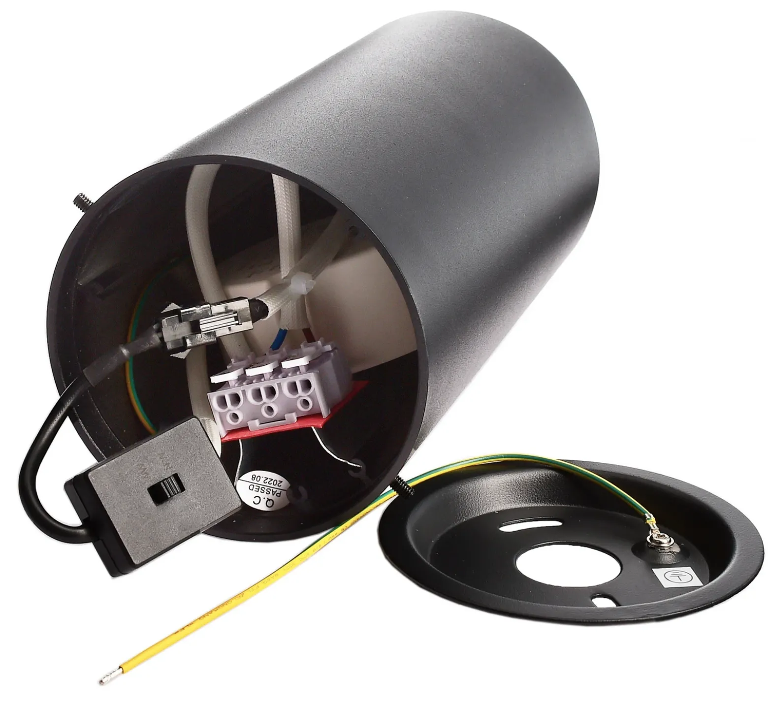 Downlight LED empotrable Lucea 30 W negro
