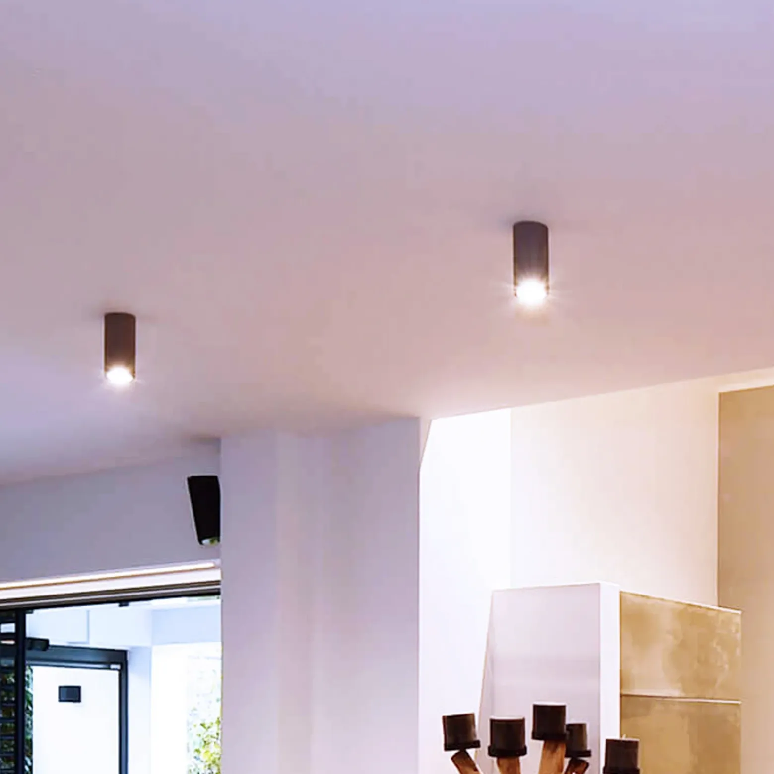 Downlight LED empotrable Lucea 20 W negro