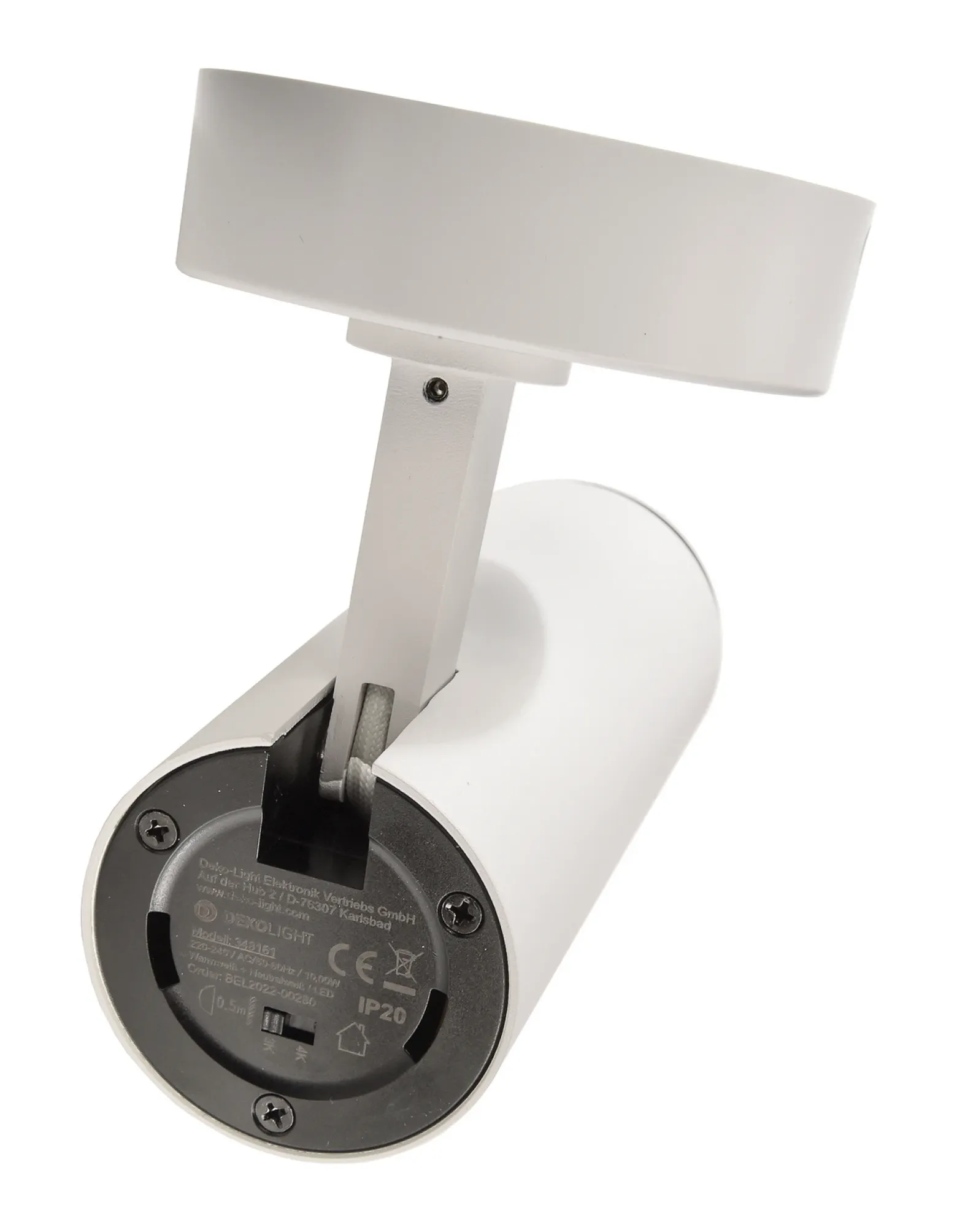 Downlight LED Lucea, orientable, 10 W blanco