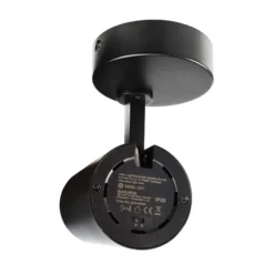 Downlight LED Lucea, orientable, 30 W, negro