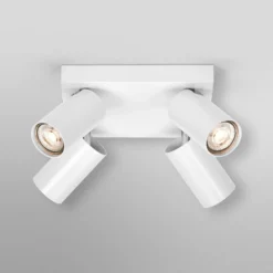 Downlight LED OCTAGON PLATE de OSRAM, blanco, 4 luces, GU10-LED, 927