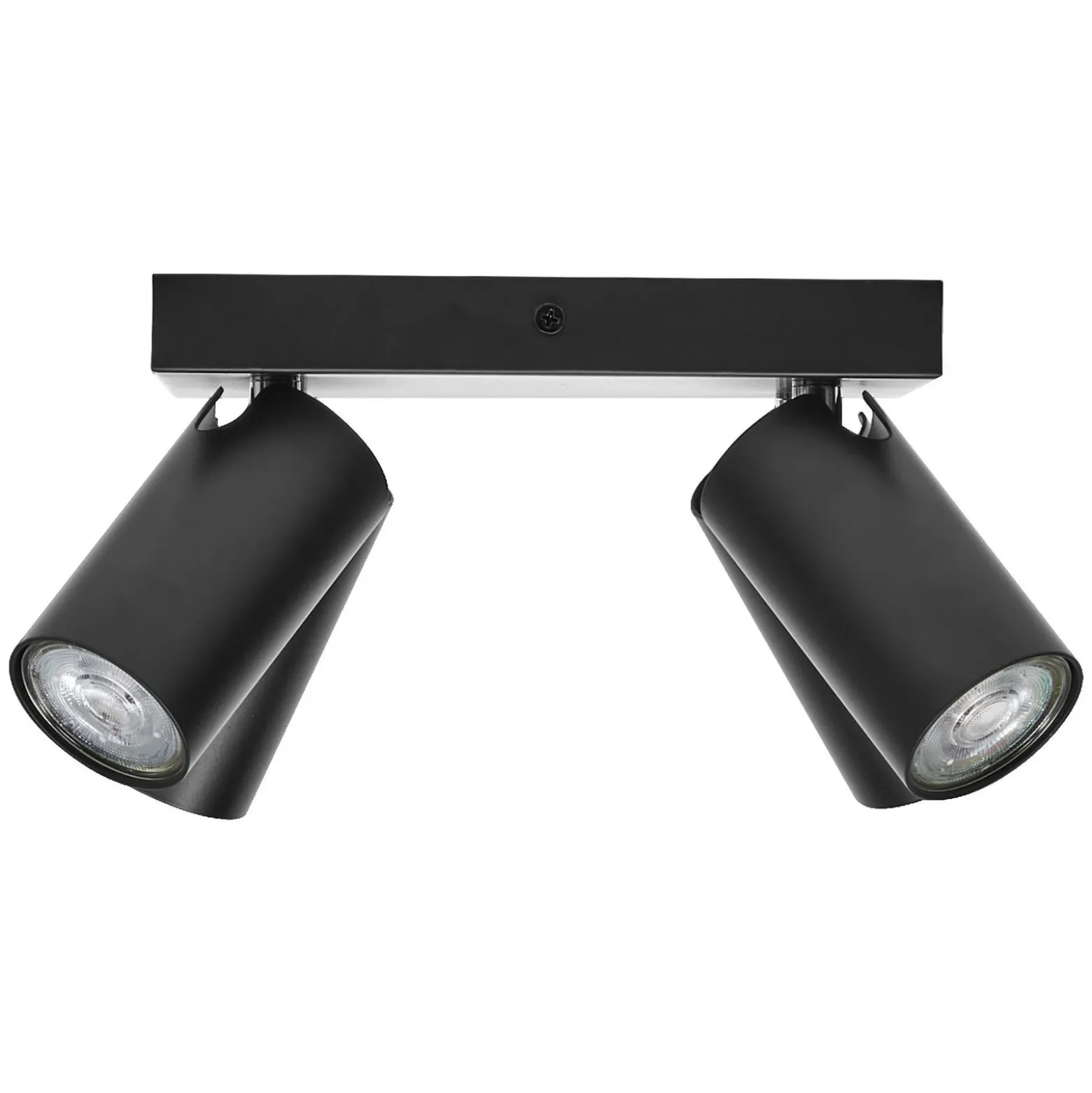 Downlight LED OCTAGON PLATE de OSRAM, negro, 4 luces. GU10-LED 927