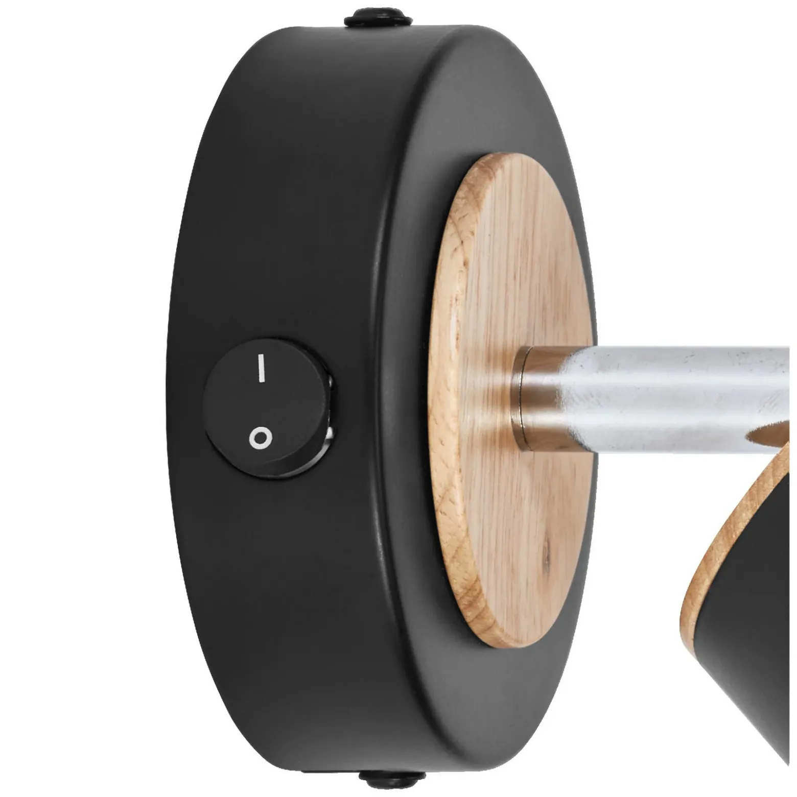 Downlight LED PLUTO de OSRAM, negro, 1 foco, 3000 K
