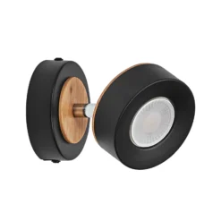 Downlight LED PLUTO de OSRAM, negro, 1 foco, 3000 K
