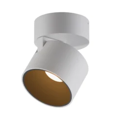 Downlight LED PURE Cup, blanco, Ø 9,5 cm, metal