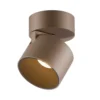 Downlight LED PURE Cup, color bronce, Ø 9,5 cm, metal