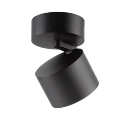 Downlight LED PURE Cup, negro, Ø 9,5 cm, metal
