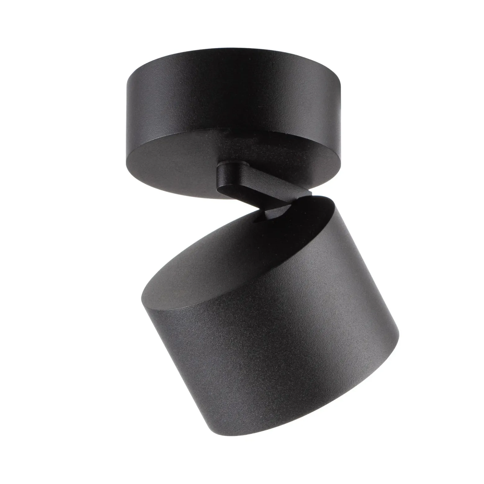 Downlight LED PURE Cup, negro, Ø 9,5 cm, metal