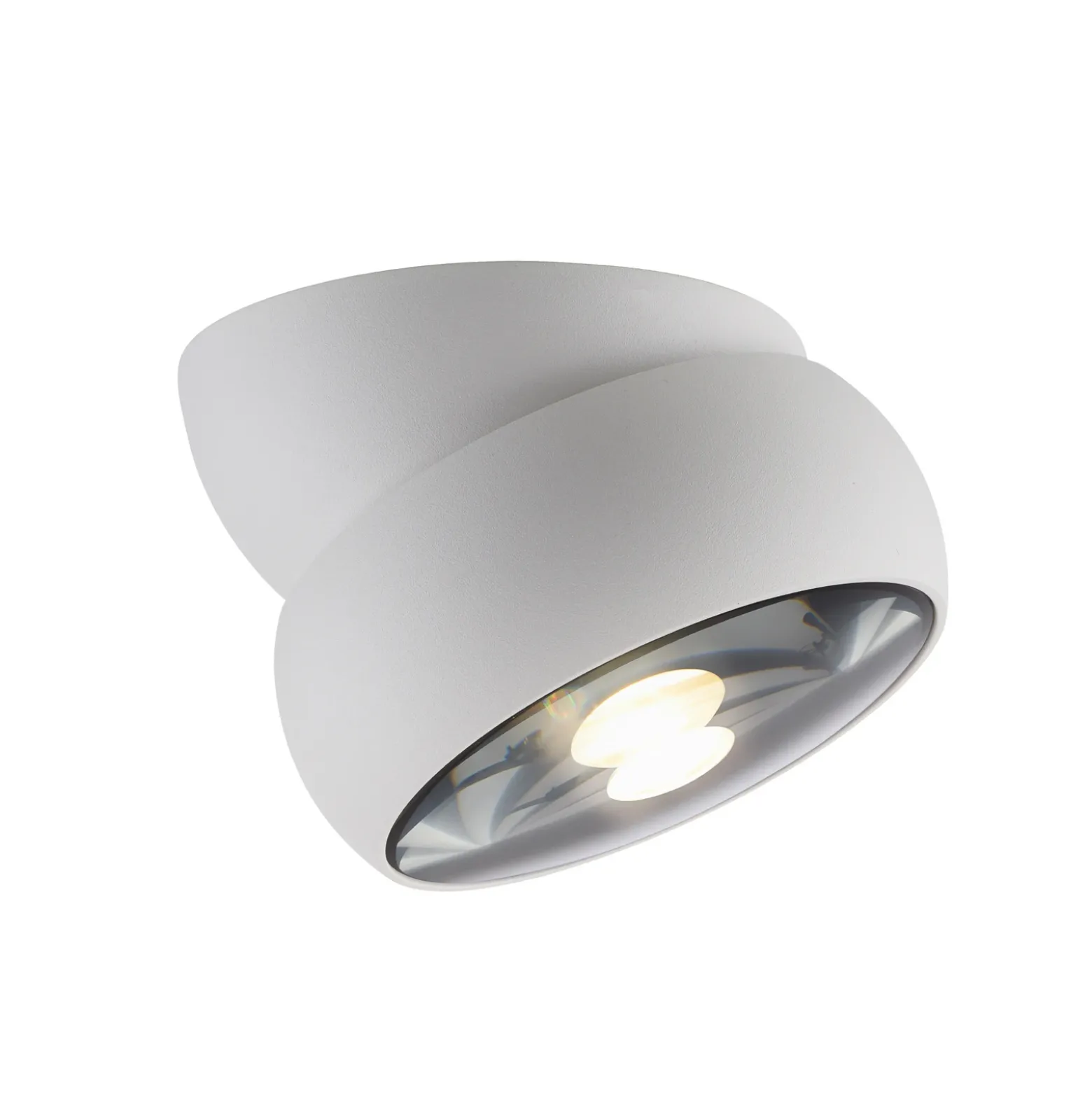 Downlight LED PURE Move, blanco, Ø 12 cm, metal/vidrio