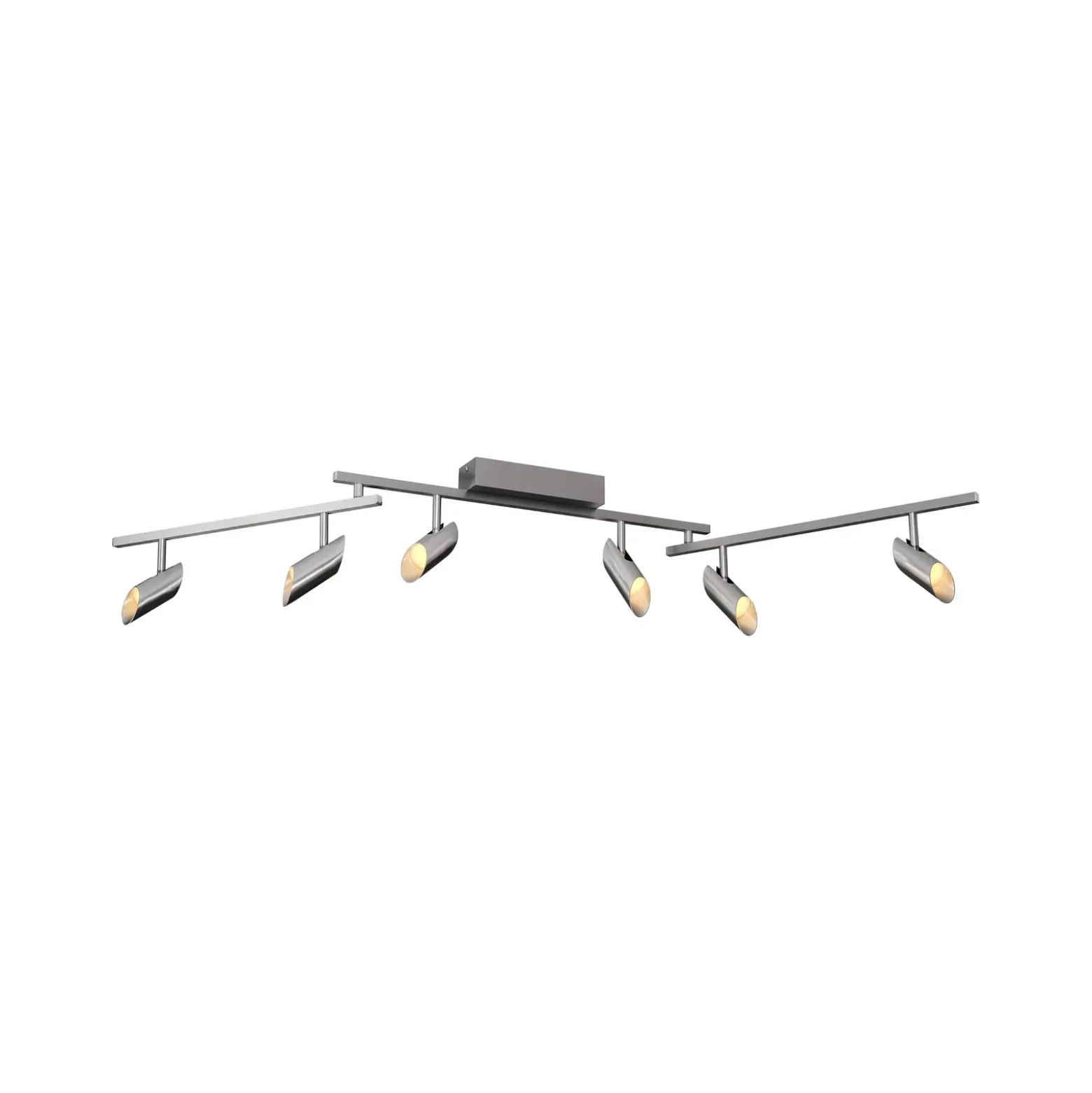 Downlight LED Risell, longitud 142 cm, color aluminio