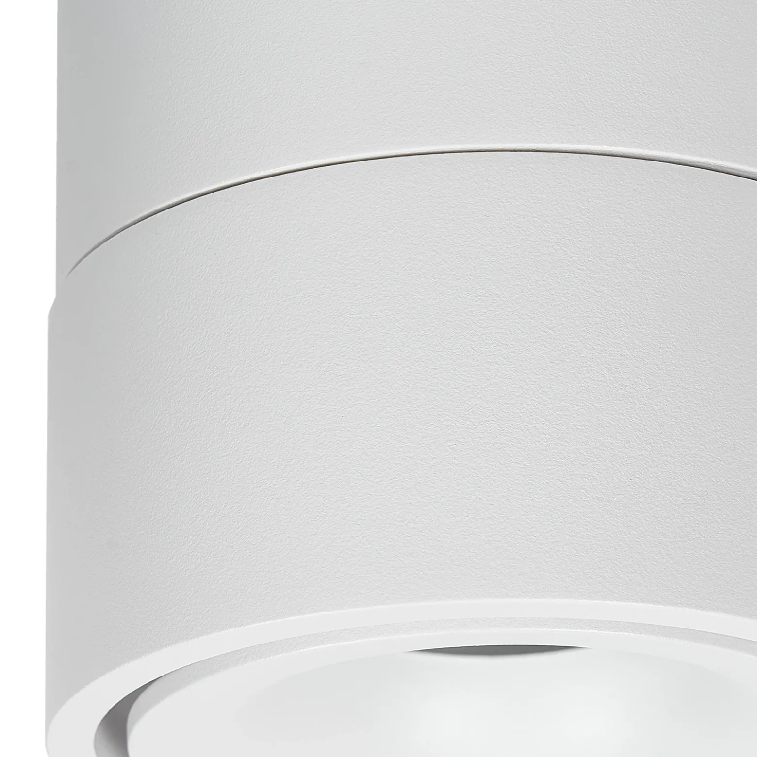Downlight LED Rotari de Arcchio, lentes, 3 luces, blanco