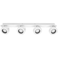 Downlight LED VENUS de OSRAM, blanco, 4 luces, metal, 3000 K