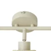 Downlight Lindby Anuva, 72 cm, 3 luces, beige, papel