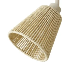 Downlight Lindby Anuva, 72 cm, 3 luces, beige, papel