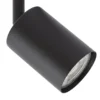 Downlight Lindby Bravius, negro, de 4 luces, de hierro