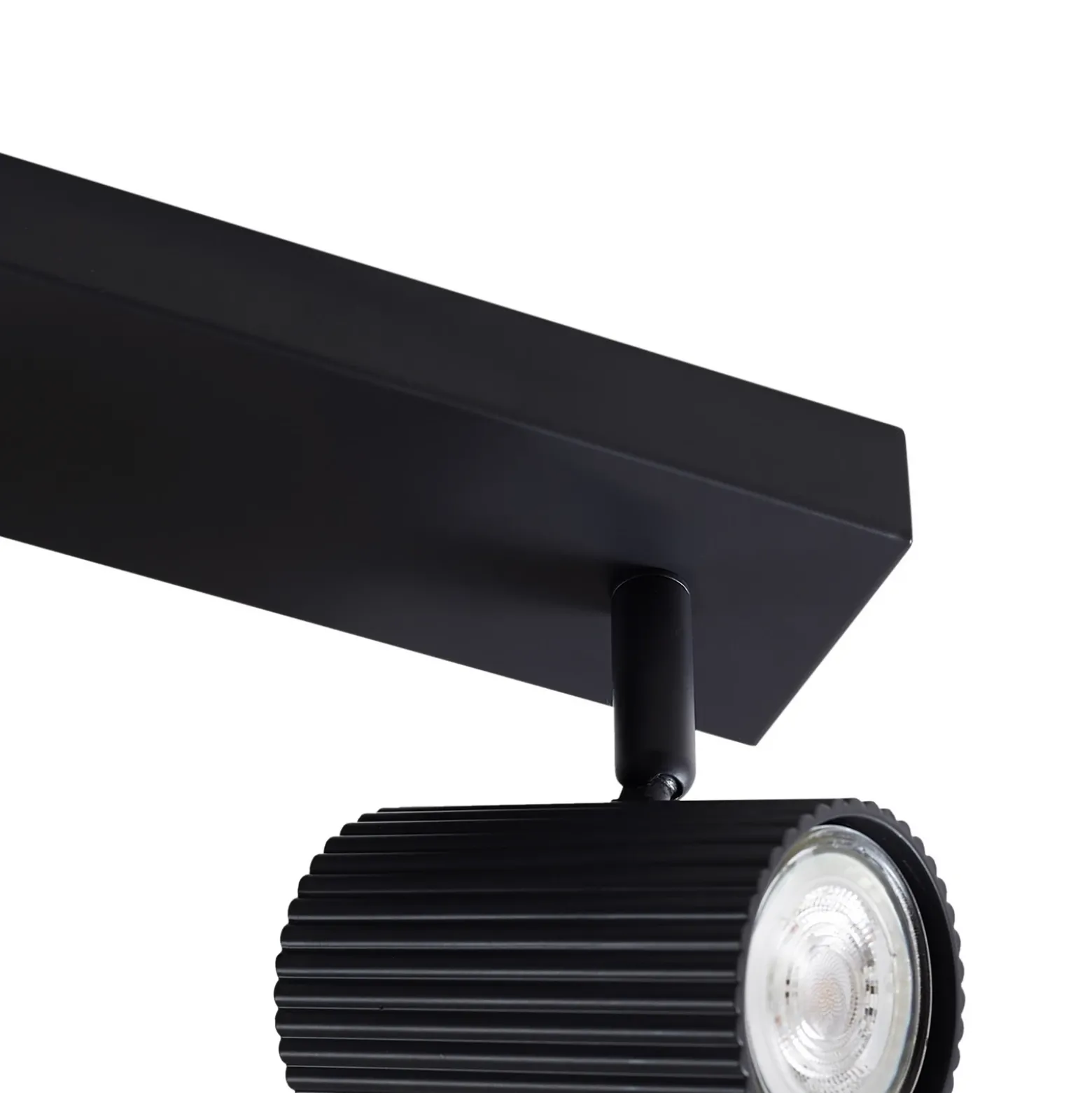 Downlight Lindby Kardis, gris oscuro, 3 luces, metal, GU10