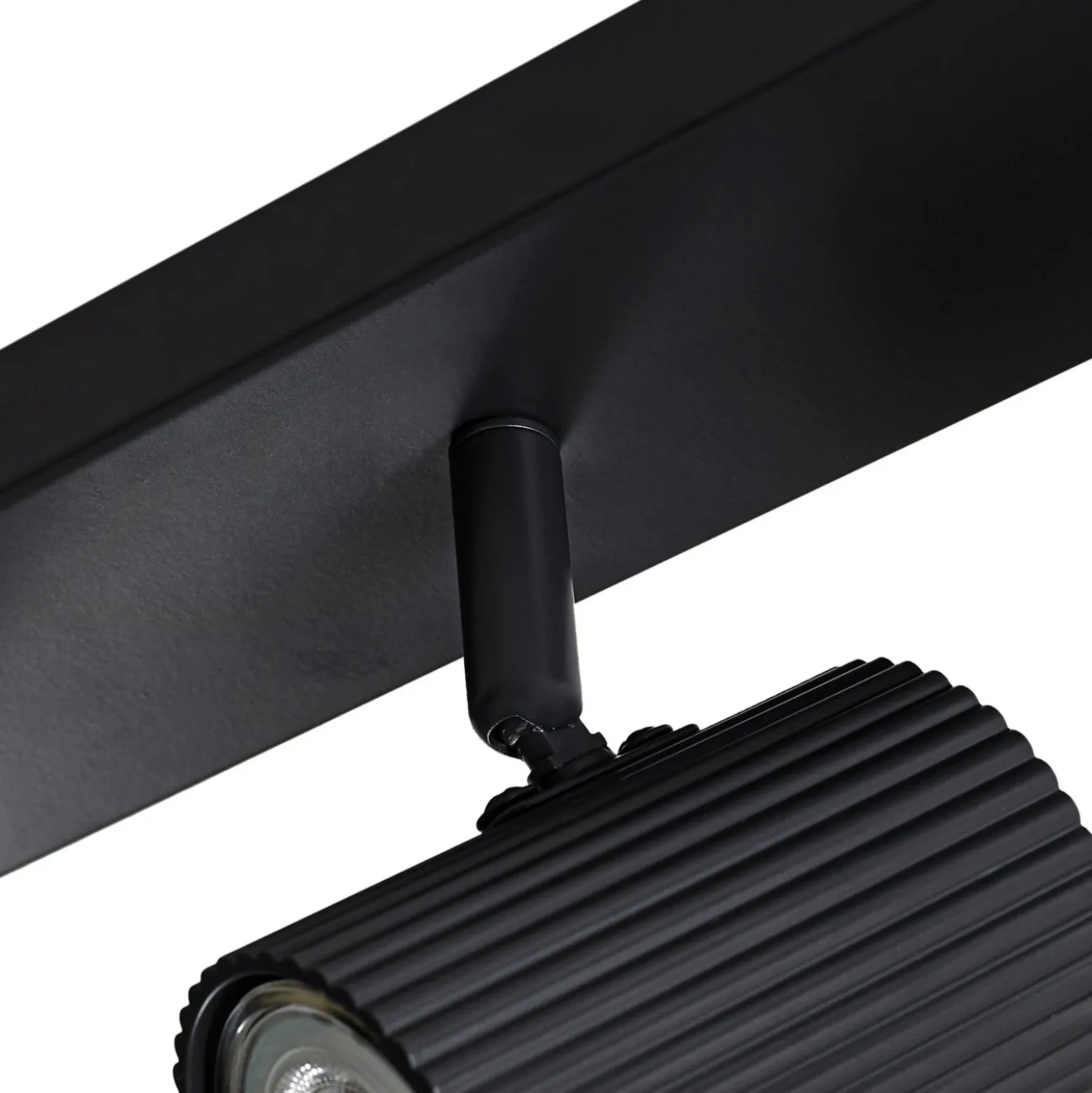 Downlight Lindby Kardis, gris oscuro, 3 luces, metal, GU10