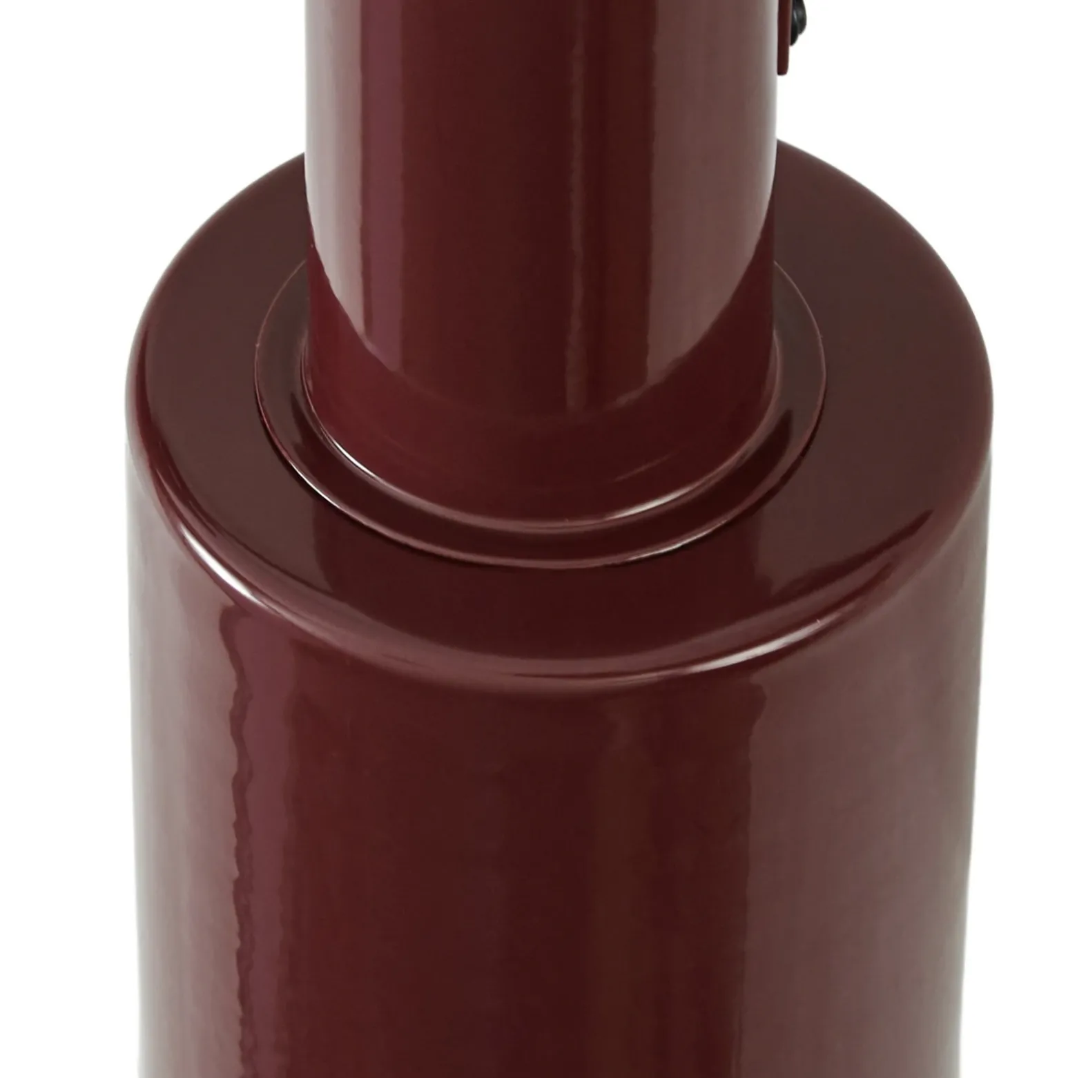 Downlight Lindby Ovelia, rojo oscuro, 80 cm, 4 luces, E27