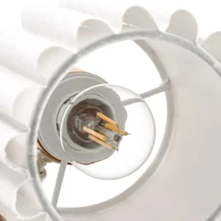 Downlight Lindby Shiloh, 3 luces, natural/beige, madera