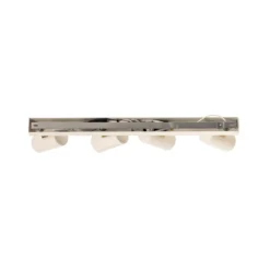 Downlight Lund en blanco, 4 luces
