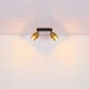 Downlight Milley, longitud 26 cm, color latón, 2 luces.