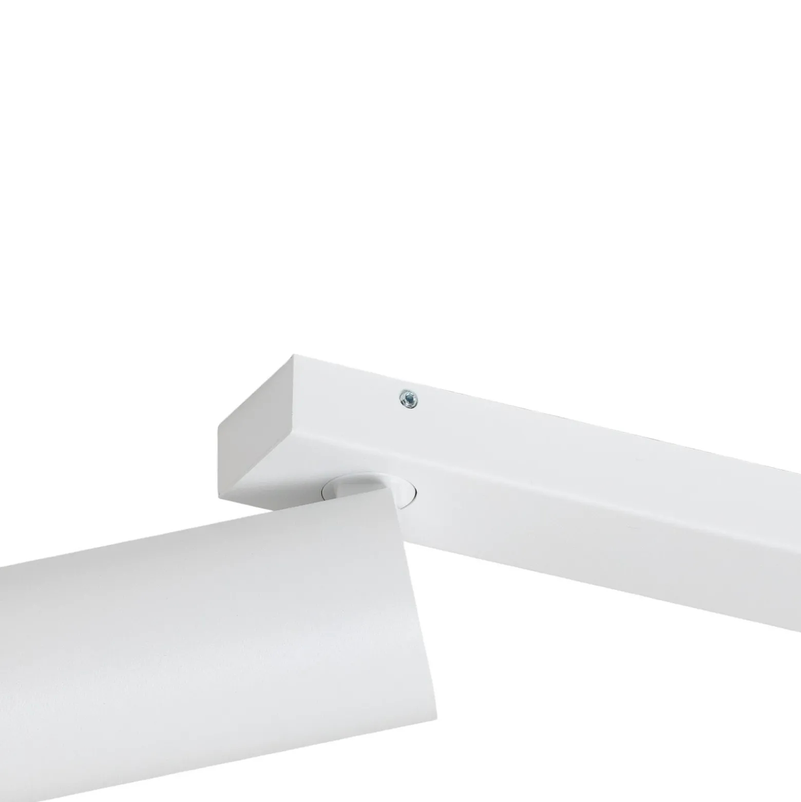 Downlight Mono III, 3 luces, blanco, 84 cm de largo, GU10