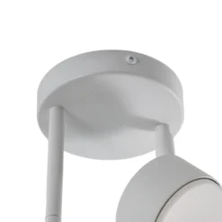 Downlight Nemo, 2 luces, blanco, orientable, GX53