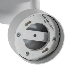 Downlight Nemo, 2 luces, blanco, orientable, GX53