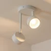 Downlight Nemo, 2 luces, blanco, orientable, GX53