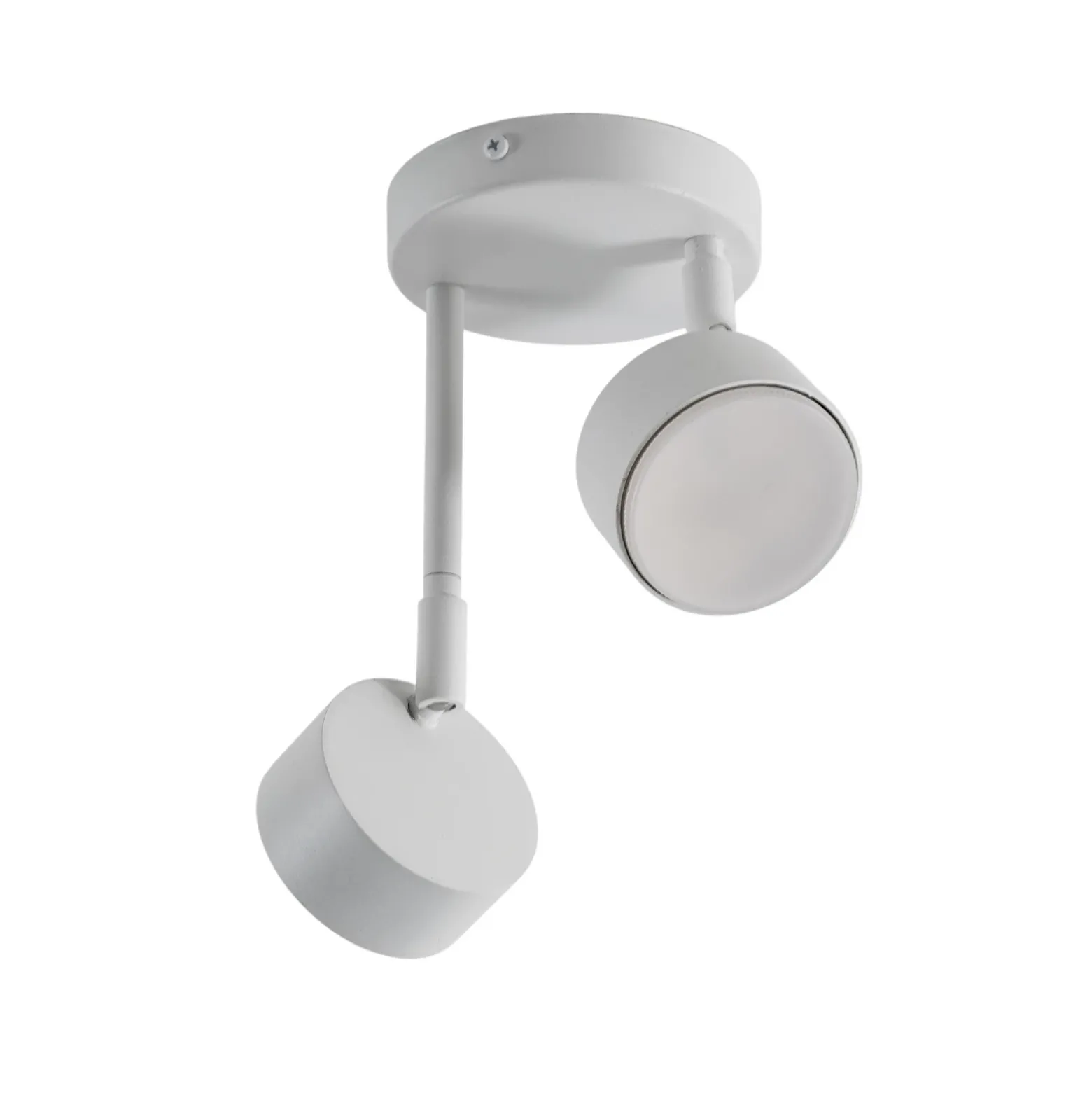 Downlight Nemo, 2 luces, blanco, orientable, GX53