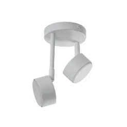 Downlight Nemo, 2 luces, blanco, orientable, GX53
