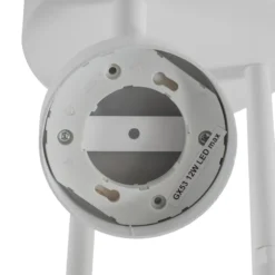 Downlight Nemo, 3 luces, blanco, orientable, GX53