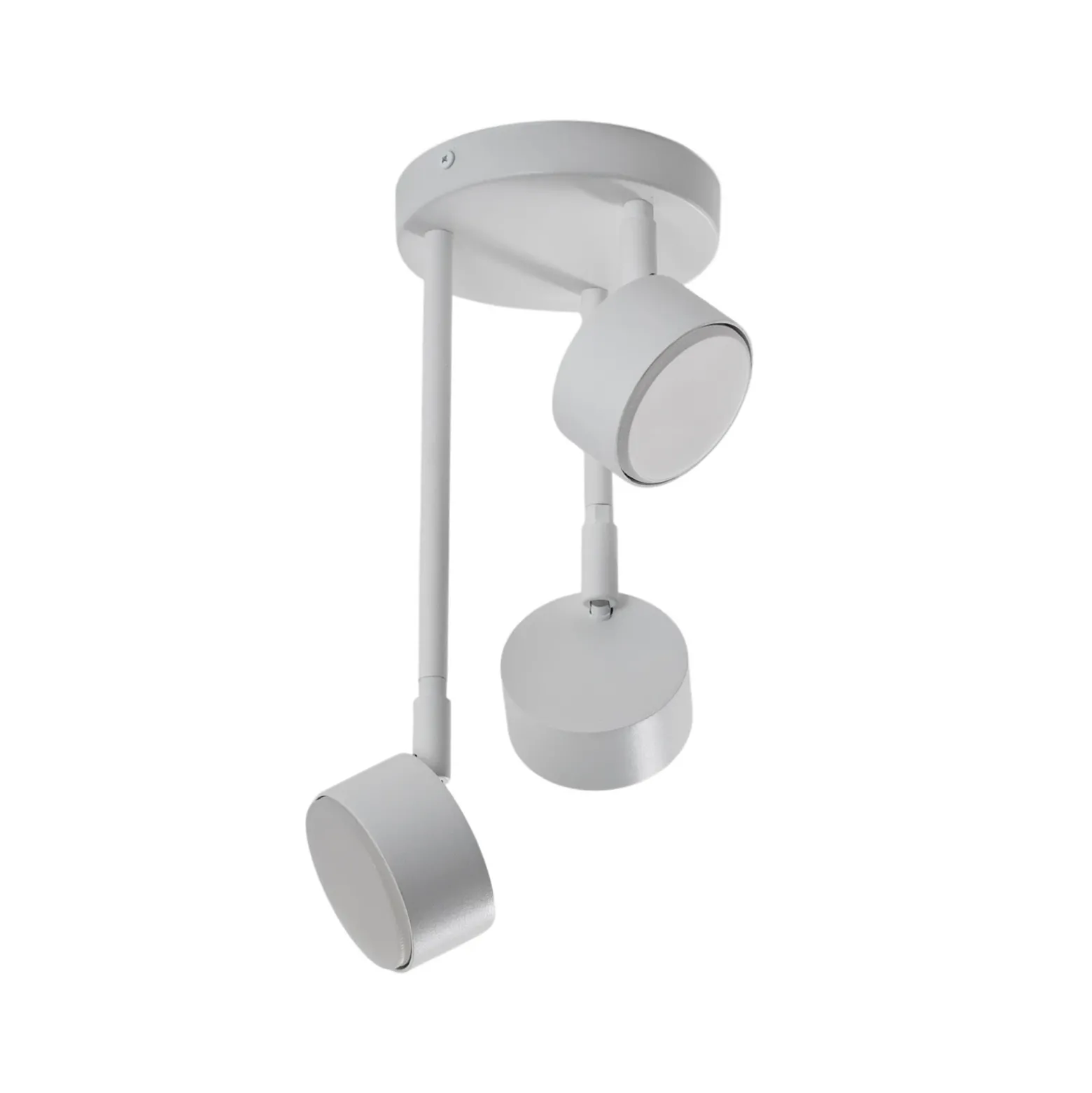 Downlight Nemo, 3 luces, blanco, orientable, GX53