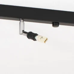 Downlight Nicanor, negro/cromo, 60 cm, 4 luces.