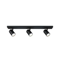 Downlight Paulmann Zyli, negro, 60 cm, 3 luces, IP44