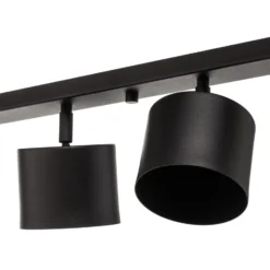 Downlight 1047PL_K, 6 luces, negro