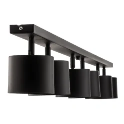 Downlight 1047PL_K, 6 luces, negro