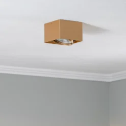 Downlight Riesta, dorado, 1 luz