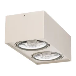 Downlight Ronda, 2 luces, blanco
