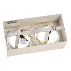 Downlight Ronda, 2 luces, blanco
