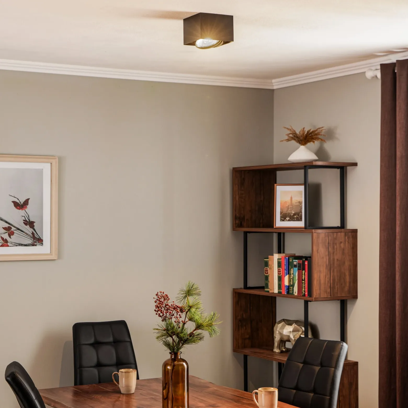 Downlight Ronda, 1 luz, negro