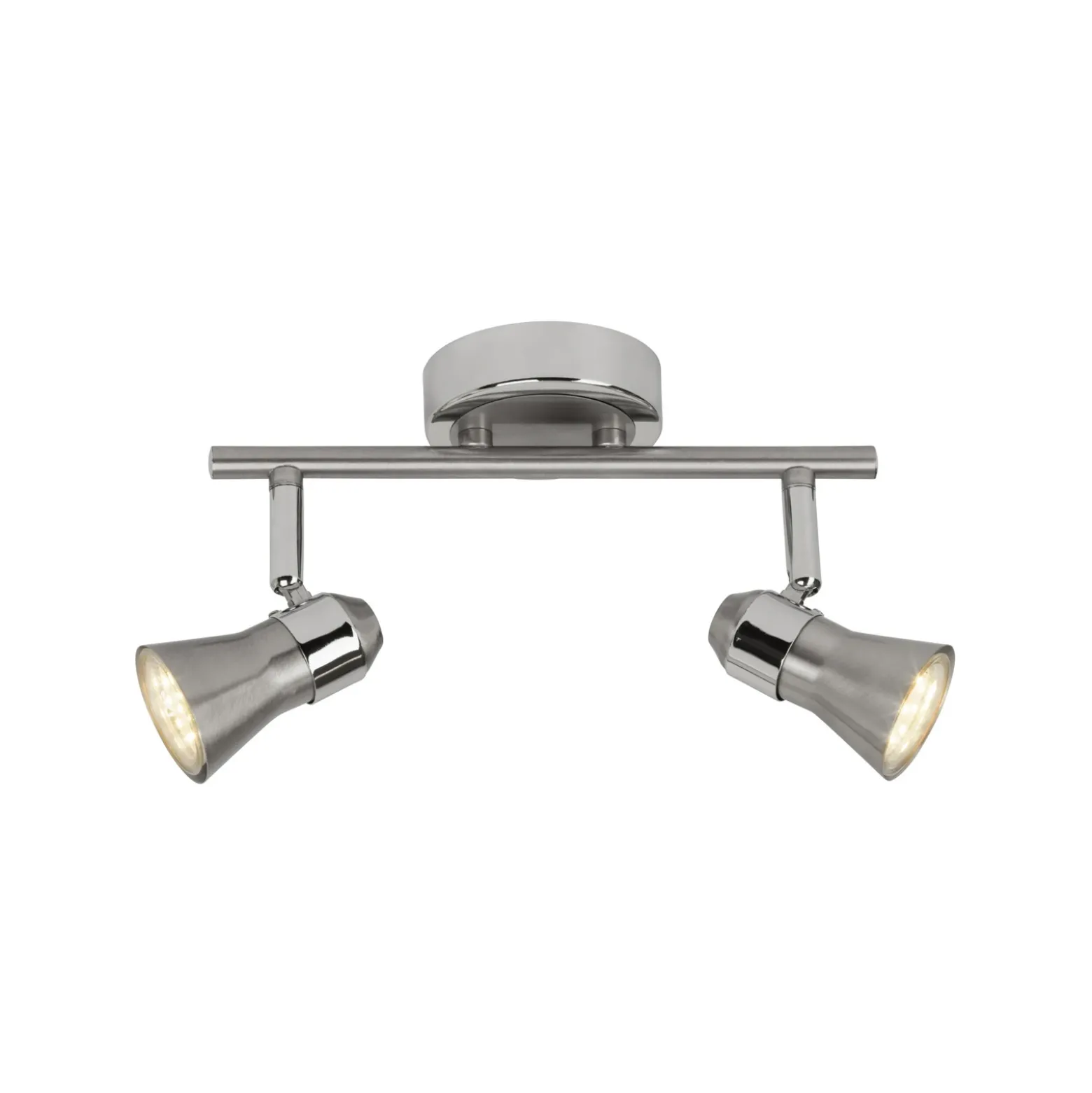 Downlight Sanny, hierro/cromo, anchura 31,5 cm, metal