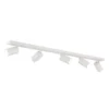 Downlight Sean, blanco, 5 luces, aluminio, GU10