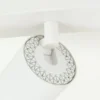 Downlight Sean, blanco, 8 luces, acero, aluminio, GU10