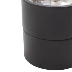 Downlight Thorid de Lindby, 19 cm, juego de 2, negro, G9