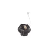 Downlight Thorid de Lindby, Ø 9 cm, negro, metal, GU10