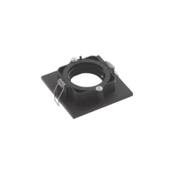 Downlight Thorid de Lindby, negro, 10 x 10 cm, juego de 10, GU10