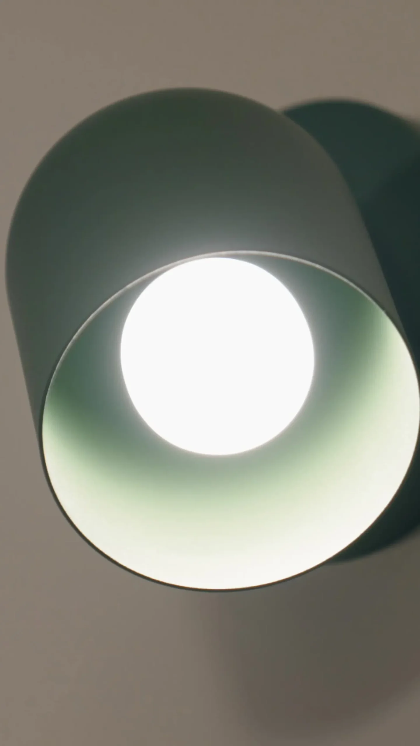 Downlight Tilston, verde oscuro, longitud 28 cm, 2 luces, acero