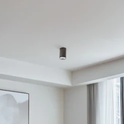 Downlight Top, 1 luz, marrón