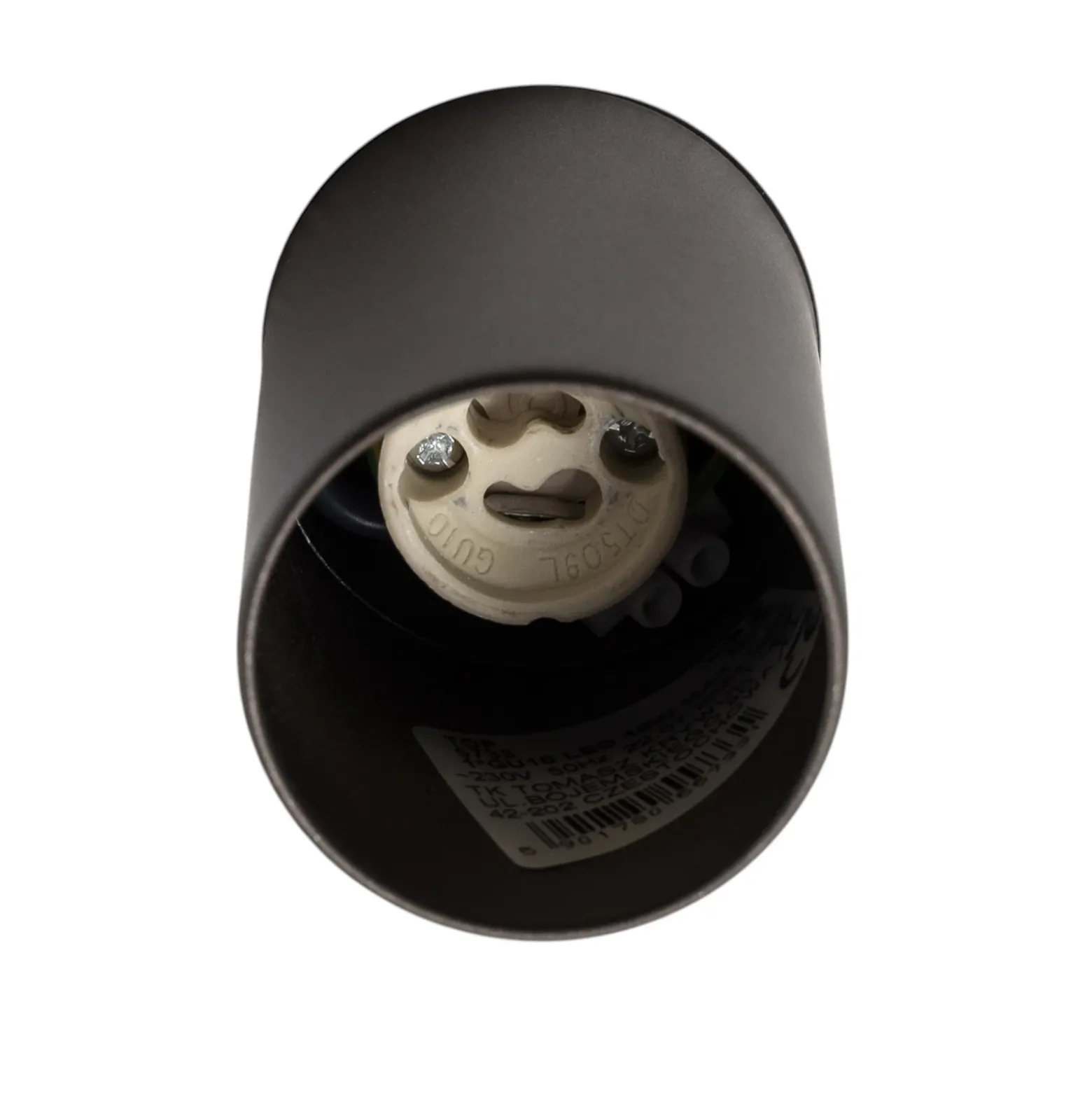 Downlight Top, 1 luz, marrón